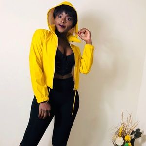 Zip collared Raincoat